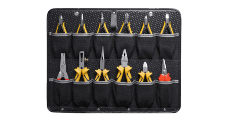 6500 R b04 werkzeug rollen koffer zangen schraubendreher tool case pliers screwdriver roller