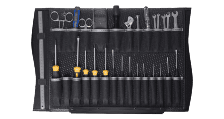 6500 R b06 werkzeug rollen koffer zangen schraubendreher tool case pliers screwdriver roller