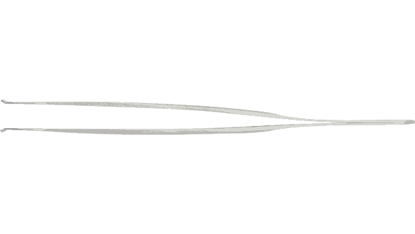 SMD-Pinzette abgewinkelt 40° mit runden Spitzen Ø 1, 2 - 2, 5 mm - Image 4