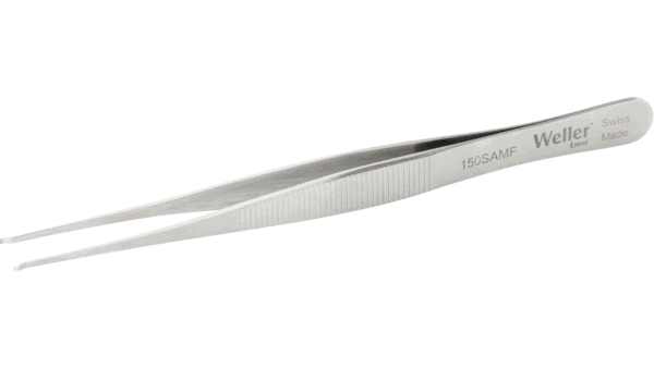 SMD-Pinzette mit runden sehr schmalen Spitzen Ø 1, 2 - 2, 5 mm