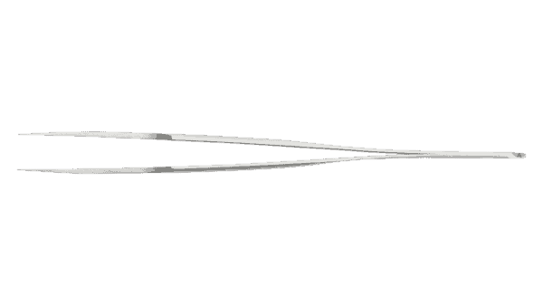Präzisionspinzette mit flachen abgerundeten Spitzen - Image 4
