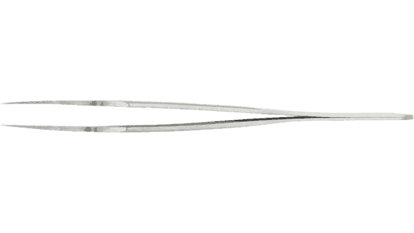 Präzisionspinzette mit flachen abgerundeten Spitzen - Image 5