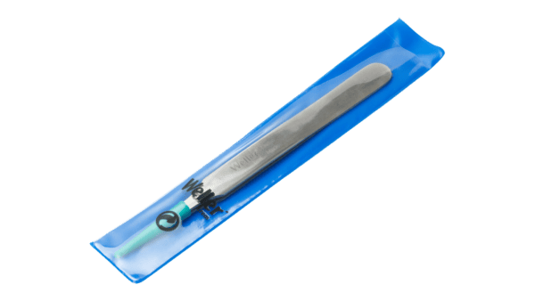 Präzisionspinzette mit flachen abgerundeten Spitzen - Image 2