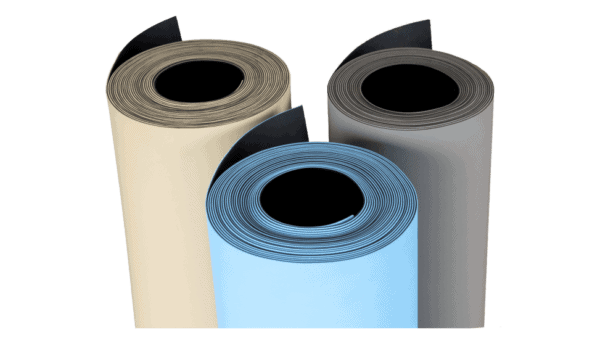 ESD-Tischbelag Rolle à 1,22 x 10m, blau oder grau