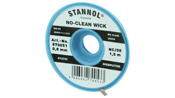NC-OO Entlötlitze 0,8mm 1,5m