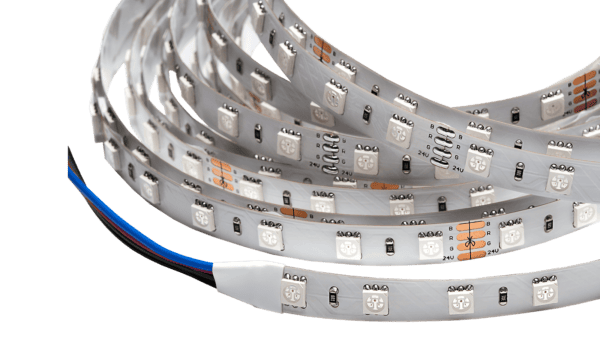 Flexibler RGB LED Streifen / 14.4W / RGB / 5m