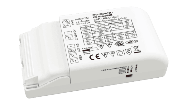 10W DALI/Push+Triac+0/1-10V, Konstantstrom LED Treiber