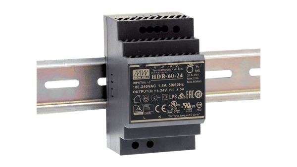 60W Hutschienen Netzteil 24V/2.5A