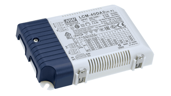 40W LED Treiber CC 350-1050mA, 2-100Vdc, DALI2, AC Push
