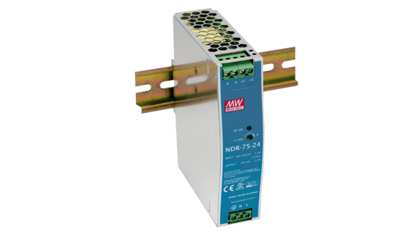76W Hutschienen Netzteil 24V/3.2A, Single Phase