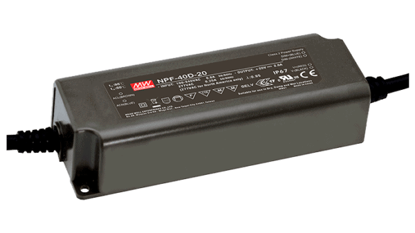 40W LED Treiber CV+CC 24V/1.67A , 3in1 Dimming