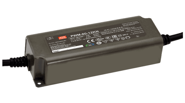 60W LED Treiber mit PWM Ausgang 12V/5A, KNX