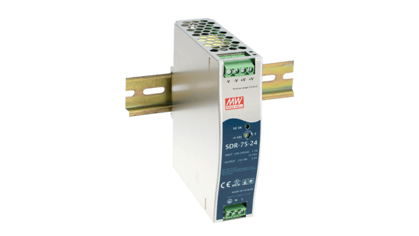 76W Hutschienen Netzteil 24V/3.2A, Single Phase