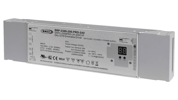 200W DALI2 DT8, 4in1, 24Vdc Konstantspannung LED Treiber - Image 2
