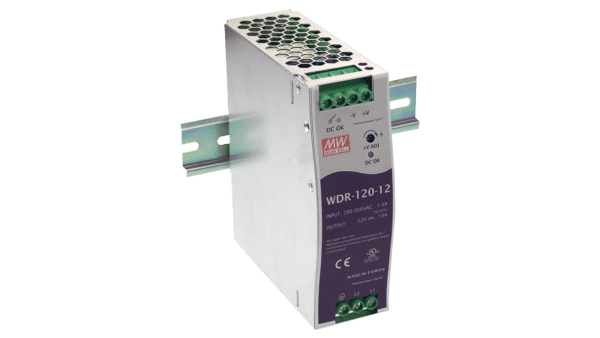 120W Hutschienen Netzteil 12V/10A, 1 or 2-Phase