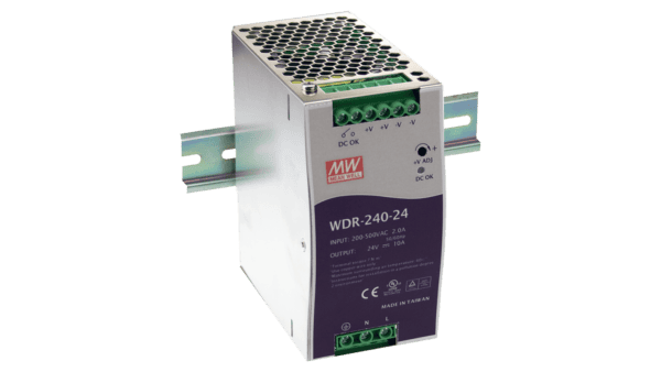 240W Hutschienen Netzteil 24V/10A, 1 or 2-Phase