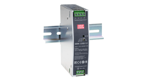 120W DC/DC-Wandler, Eingang 16.8...33.6V, Ausgang 12V/10A