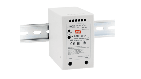 60W DC/DC-Wandler, Eingang 150...1500V, Ausgang 48V/1.25A