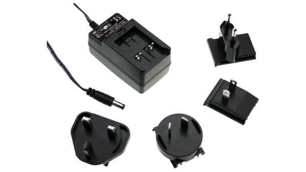 12W Universal-Steckernetzteil 12V/1A
