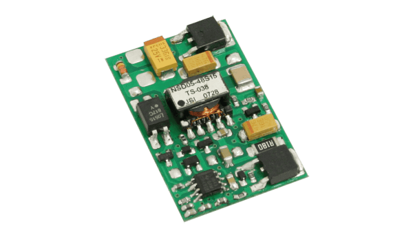 5W DC/DC-Wandler, Eingang 18...72V, Ausgang 5V/1A