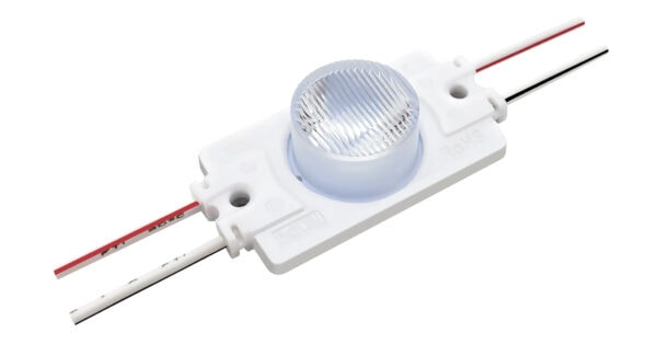Channel Modul, edge lit, 1 x 3030 LED, 10x65°, 4000K, CRI >80