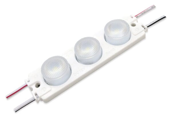 Channel Modul, edge lit, 3 x 3030 LED, 10x65°, 6500K, CRI >80