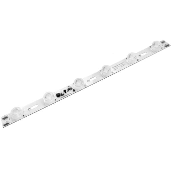 Channel Modul, edge lit, 6 x 3535 LED, 15x45°, 4000K, CRI >80