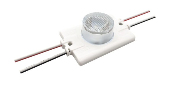Channel Modul, edge lit, 1 x 3535 LED, 15x45°, 7000K, CRI >75