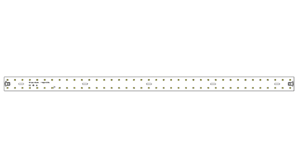 LED Modul 725x35mm / 3000K / CRI >80 / 78LED - Image 2