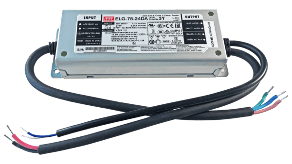 75W LED Treiber CV+CC 24V/3.15A, DALI - Image 2