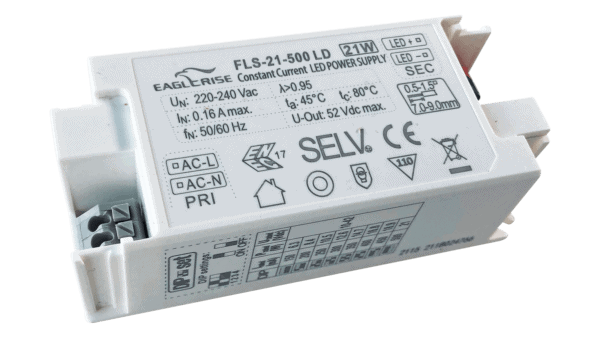 21W LED Treiber Konstantstrom 150-500mA, 10-42Vdc