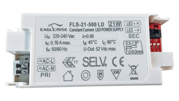 21W LED Treiber Konstantstrom 150-500mA, 10-42Vdc - Image 2