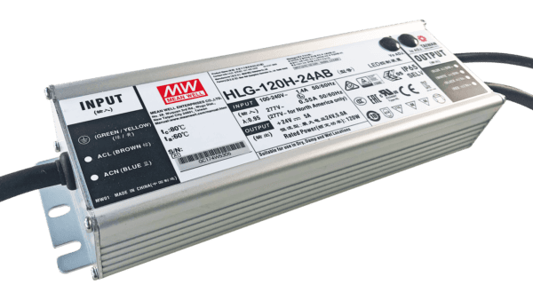 120W LED Treiber CV+CC 24V/5A, 3in1 Dimming + Vo/Io regelbar am Treiber