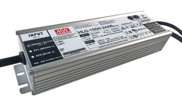 150W LED Treiber CV+CC 24V/6.3A, 3in1 Dimming + Vo/Io regelbar am Treiber