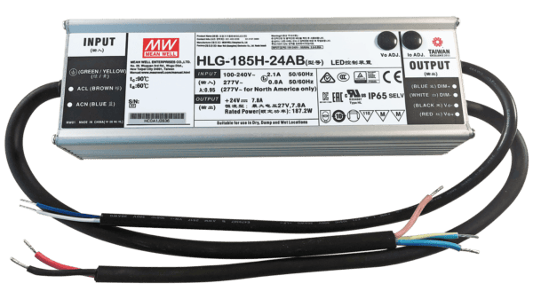 185W LED Treiber CV+CC 24V/7.8A, 3in1 Dimming + Vo/Io regelbar am Treiber - Image 2