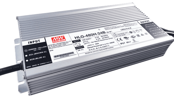 480W LED Treiber CV+CC 24V/20A, 3in1 Dimming