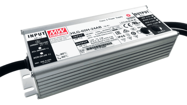 60W LED Treiber CV+CC 24V/2.5A, 3in1 Dimming + Vo/Io regelbar am Treiber