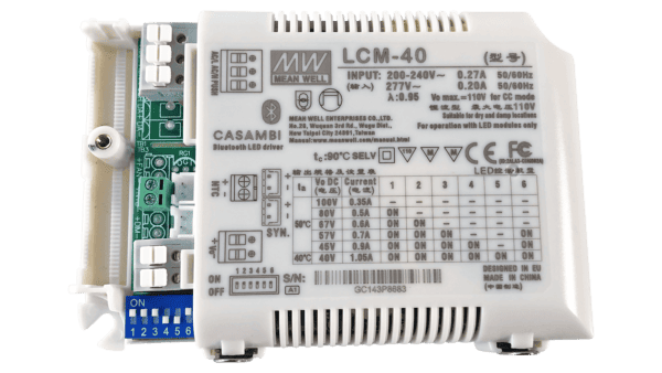 40W LED Treiber CC 350-1050mA, 2-100Vdc, CASAMBI - Image 2