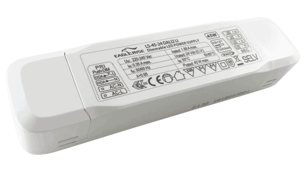 45W LED Treiber Konstantspannung 24V/1.88A, DALI2, AC Push