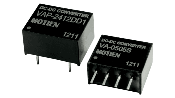 1W DC/DC-Wandler, Eingang 12V, Ausgang 12V/0.1A
