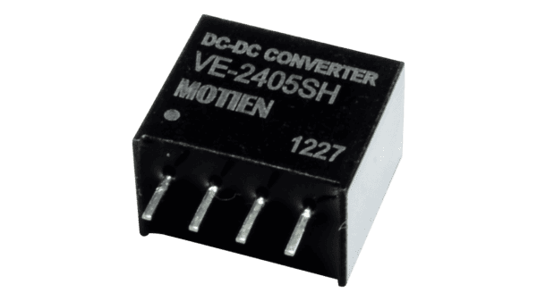 2W DC/DC-Wandler, Eingang 24V, Ausgang 7.2V/0.278A