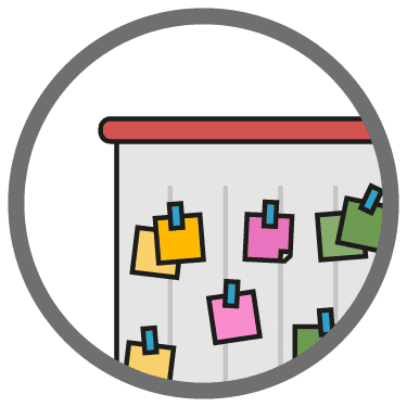 Kanban JIT Icon Logistik Kernkompetenzen