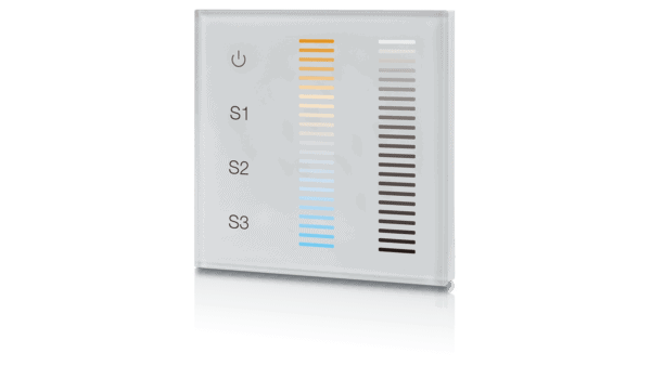 RF kapazitives Touch Panel AC, Tunable white, Wandmontage