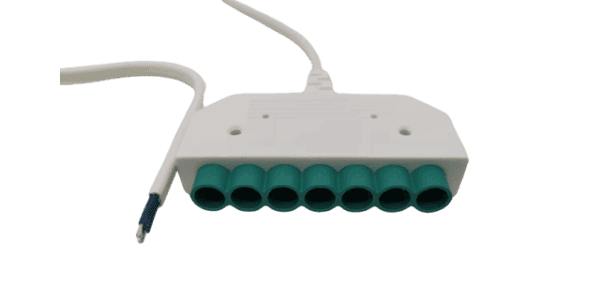 6-Fach Verteiler, 24V, 2p, Grün
