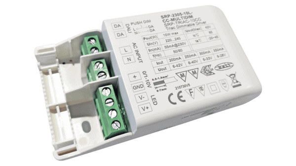 10W DALI/Push+Triac+0/1-10V, Konstantstrom LED Treiber - Image 2