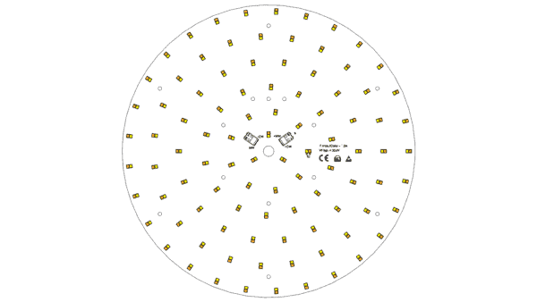 LED Modul ø280mm / TW / 2700K & 6500K / CRI >80 / 192LED