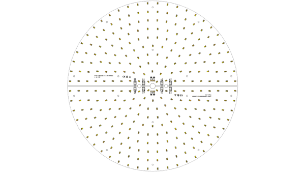 LED Modul ø520mm / TW / 2700K & 6500K / CRI >90 / 576 LED
