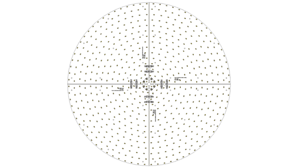LED Modul ø800mm / TW / 2700K & 6500K / CRI >90 / 1152 LED