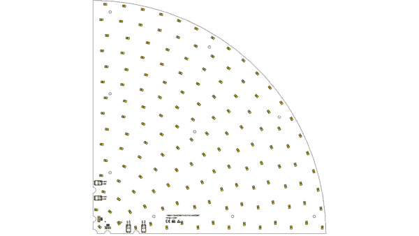 LED Modul ø800mm / TW / 2700K & 6500K / CRI >90 / 1152 LED - Image 2