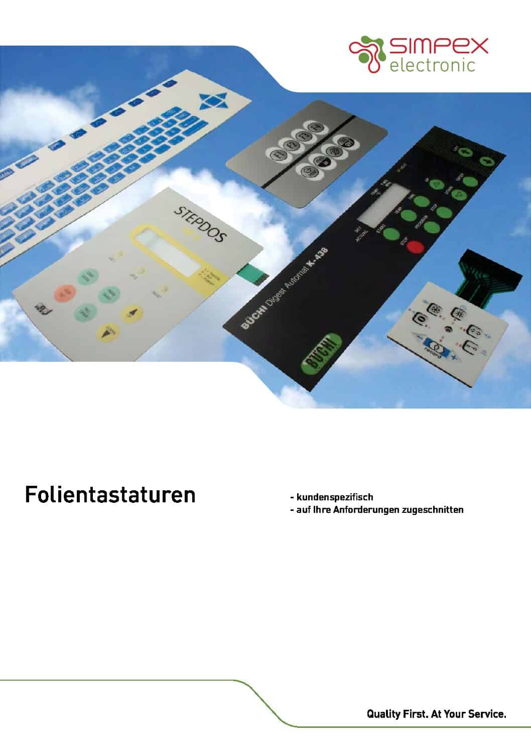 Folientastaturen pdf